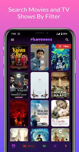 Filmybooks- Free Movies, Web Series & Live TV 7 تصوير الشاشة