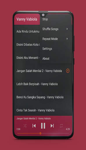 Lagu Vanny Vabiola Offline Terbaru screenshot 2