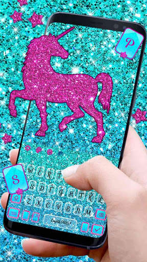 Glistening Unicorn Keyboard screenshot 2