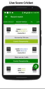 Live Score Cricket screenshot 2