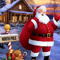 Christmas Santa Crazy Kart Gift Delivery Game 2020 logo