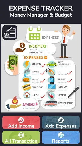 Expense Tracker - Money Manager & Budget screenshot 1