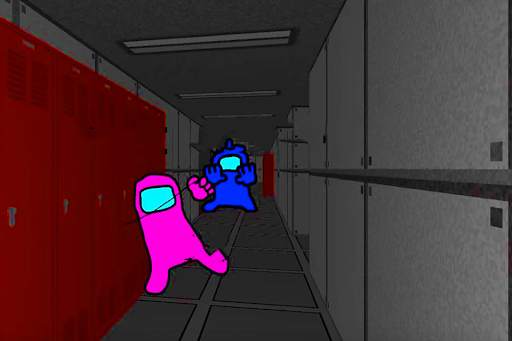 Among Us: Baldi Mod screenshot 2
