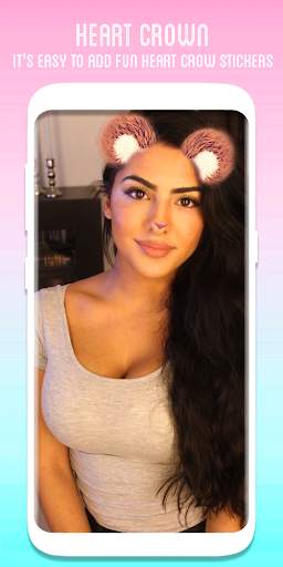 Heart Crown Face Camera screenshot 3