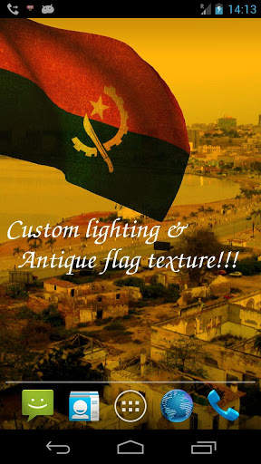 Angola Flag Live Wallpaper screenshot 4