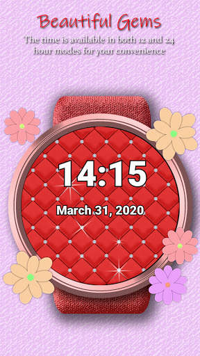 Beautiful Gems - Smartwatch Wear OS Watch Faces screenshot 3