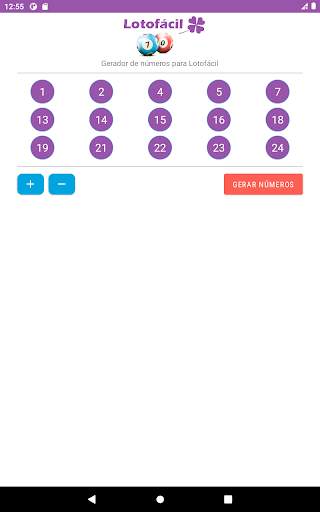 Lotofácil - Gerador de Bolas screenshot 9