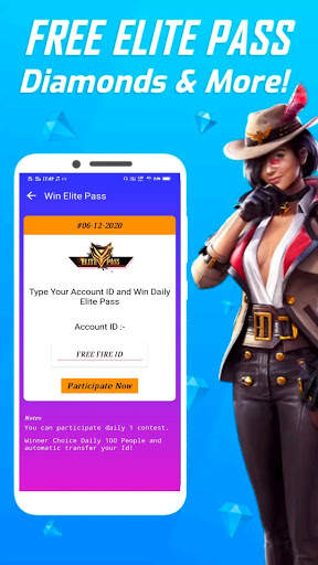 Free Diamond and Elite Pass screenshot 3