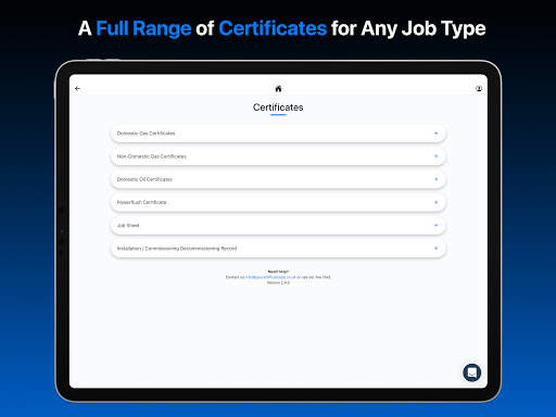 Gas Certificate App screenshot 7