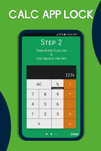 Calc App Lock 2 تصوير الشاشة