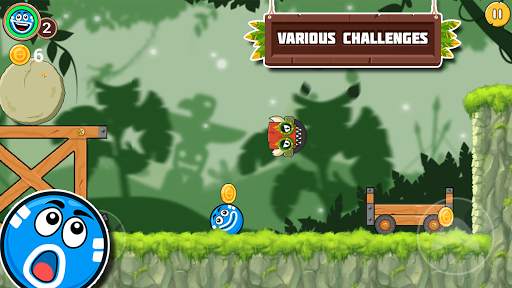 Bounce Ball 4 and Red Roller screenshot 2
