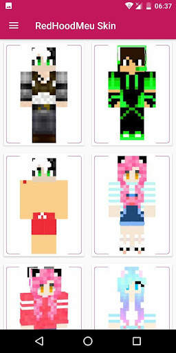 RedHoodMeu Skins for Minecraft PE screenshot 2