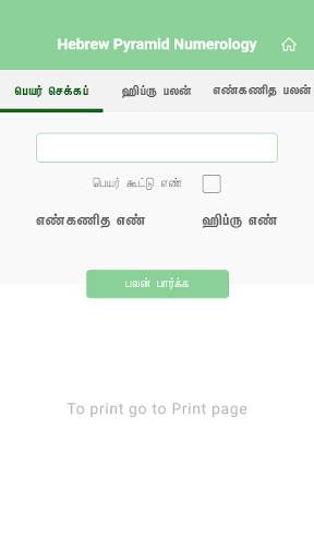 Star Predicts Hebrew Pyramid Numerology (Tamil) screenshot 2