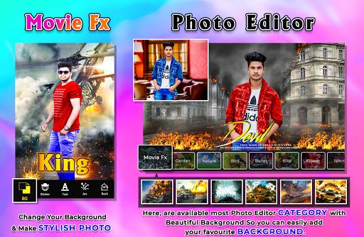Movie Fx Photo Editor screenshot 2
