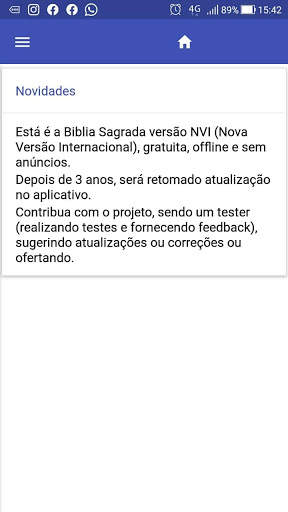 BIblia Offline NVI screenshot 1