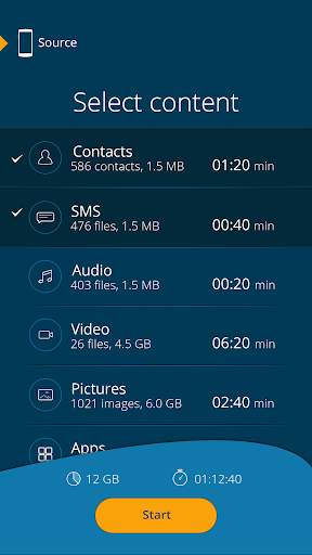 Mobilogy Transfer App screenshot 3