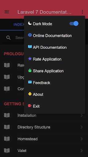 Laravel 7 Documentation скриншот 5