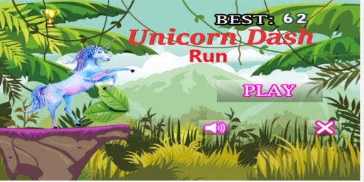 Unicorn Dash Run скриншот 1
