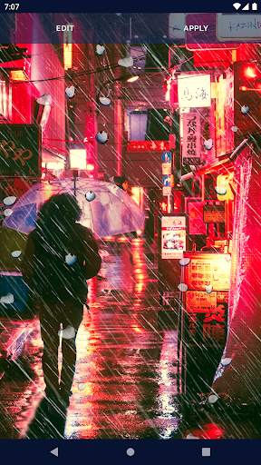 Rain Drops Live Wallpaper screenshot 5
