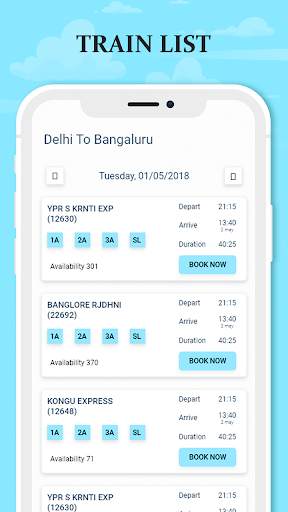 Live Train Status, PNR Status : Where is my Rail screenshot 5
