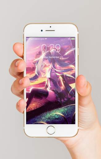 Lock Screen Anime Wallpaper & Notification App screenshot 1