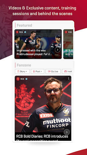 RCB Official- Live IPL Cricket screenshot 7