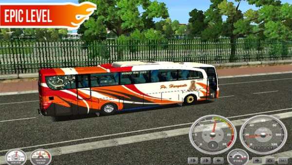 Telolet Bus Driving Racing screenshot 2