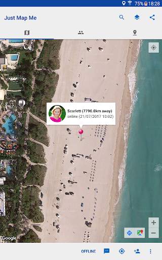 Just Map Me - Share your location in real-time screenshot 10