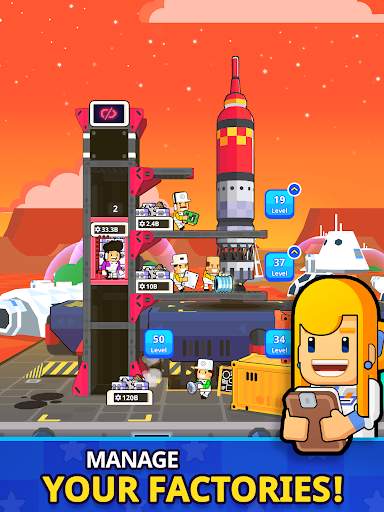 Rocket Star: Idle Tycoon Game screenshot 12