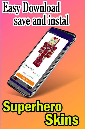 Superhero Skins for Minecraft Mod screenshot 3