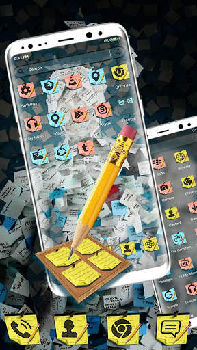 Paper Man Launcher Theme screenshot 4