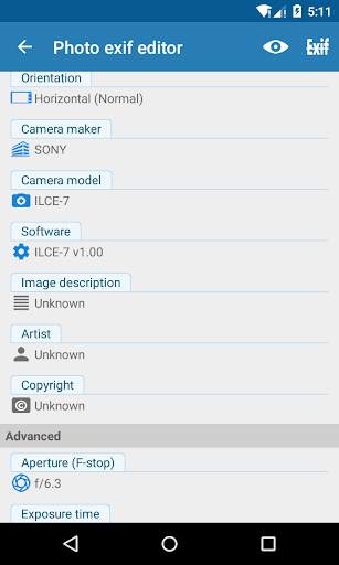 Photo Exif Editor - Metadata screenshot 5