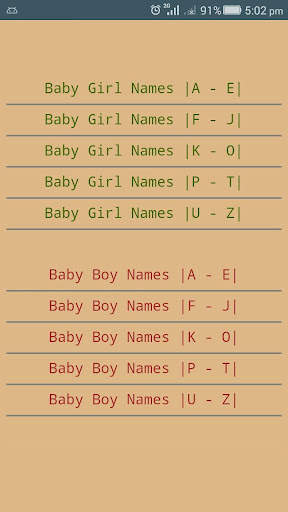 Name your baby - Baby Names screenshot 1