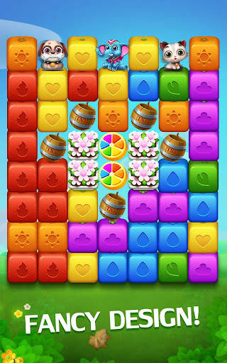 Happy Fruits Bomb - Cube Blast 10 تصوير الشاشة