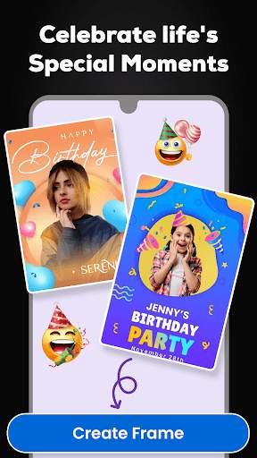 Birthday Photo Frame screenshot 3