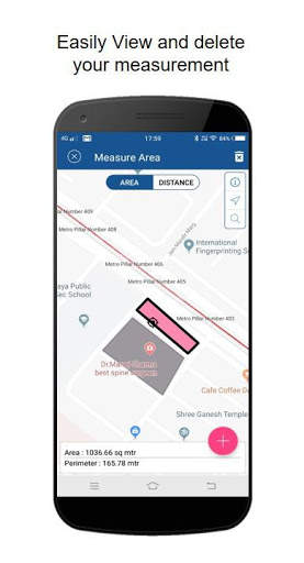 AeroGMS Measure - Area, Distance, Perimeter (GPS) screenshot 5
