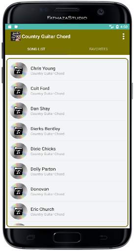 Country Guitar Chords - Offline screenshot 3
