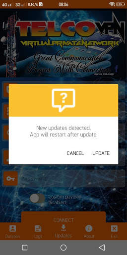 Telco VPN Official screenshot 1