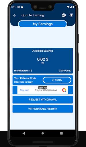 Quiz To Earning । Play Quiz Game & Earn Maney screenshot 5