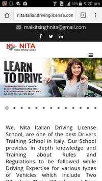 Nita Italian Driving License screenshot 4