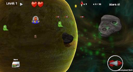 Angry Alfie - Space Shooter स्क्रीनशॉट 9