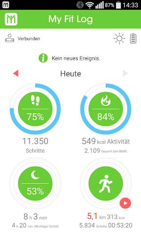 My Fit Log screenshot 1
