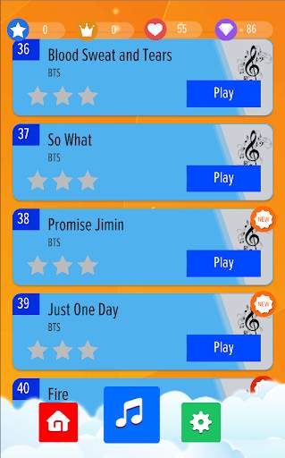 BTS DYNAMITE Piano Tiles screenshot 6