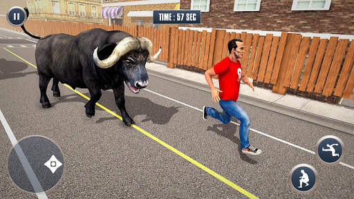 Angry Bull Wild Attack City Revenge screenshot 3