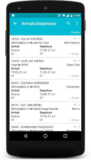 Indian Rail Info App screenshot 8
