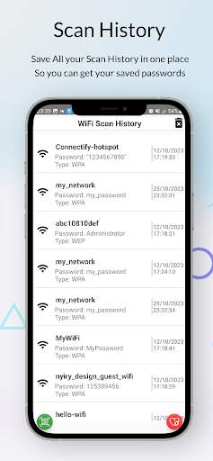 WiFi QrCode Password scanner screenshot 4