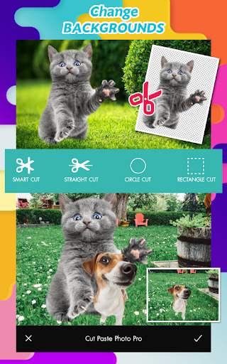 Cut Paste Photo Pro screenshot 1