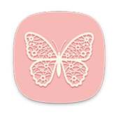 Pink simple life-cm theme icon