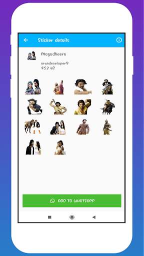 Ram Charan Stickers screenshot 4