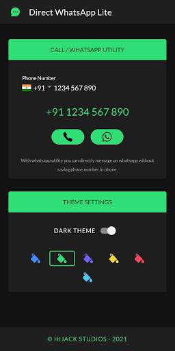 Direct WhatsApp Lite screenshot 3
